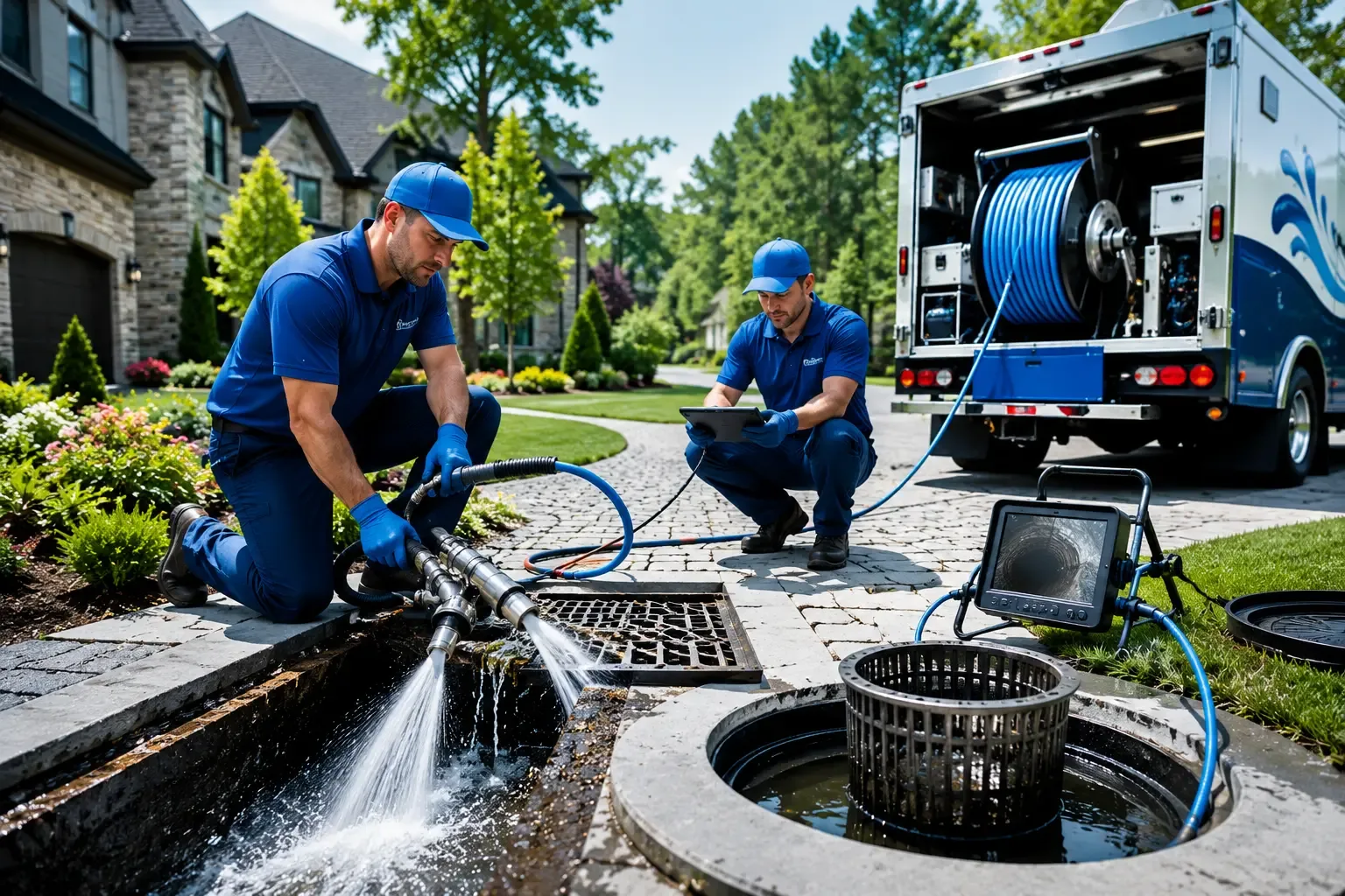 Local outdoor drain cleaning professionals in Challenge, CA
